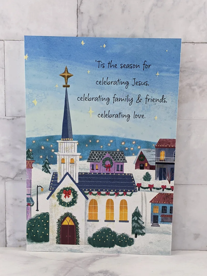 Celebrating Jesus Christmas Card