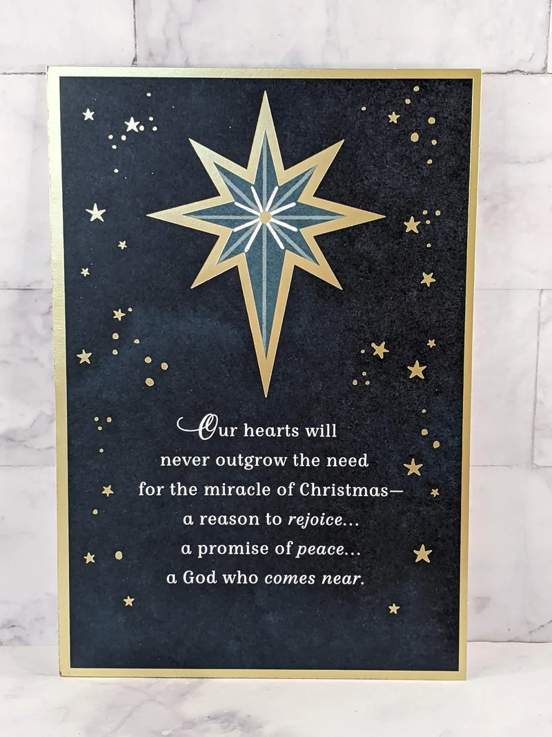 The Miracle of Christmas Card