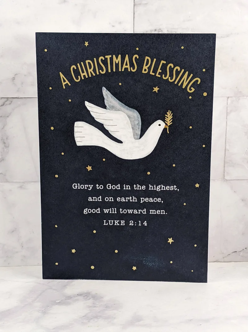 Glory to God Christmas Card