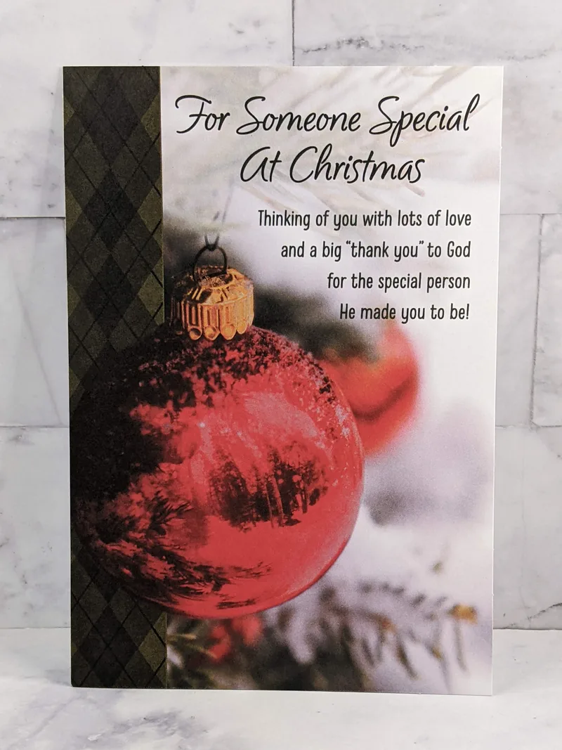 Joy-Filled Christmas Card for Friend