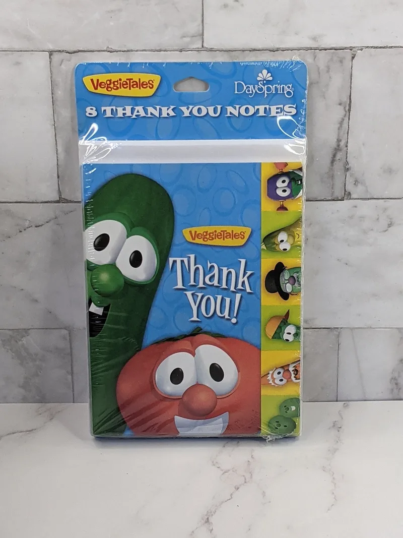 VeggieTales Thank You Notes