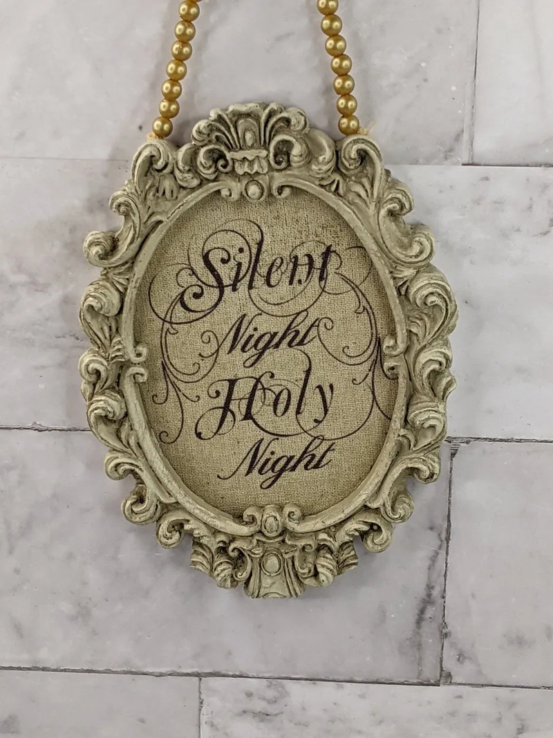 Resin Frame Ornament