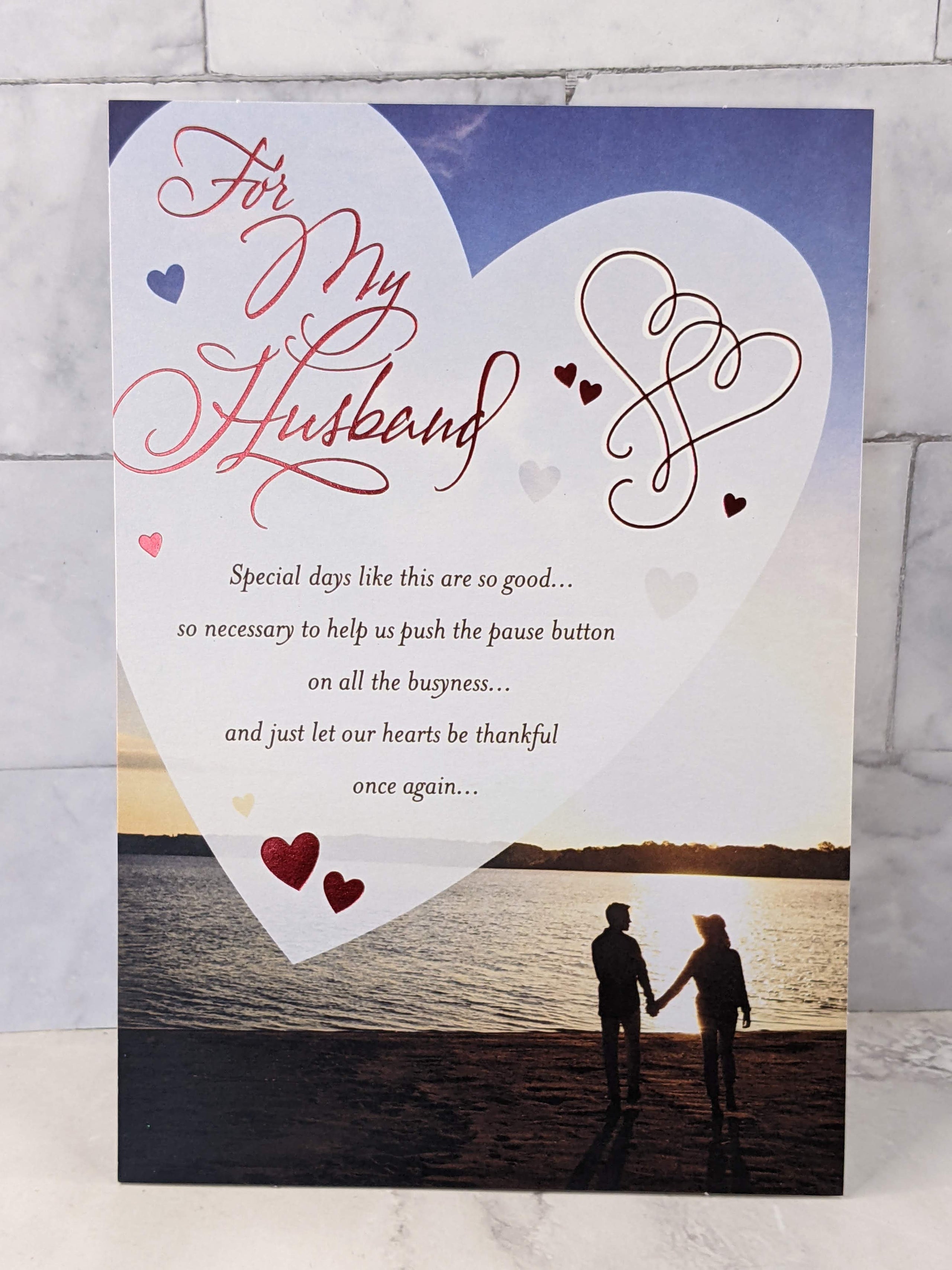 Chosen for Me Valentine Card for Husband