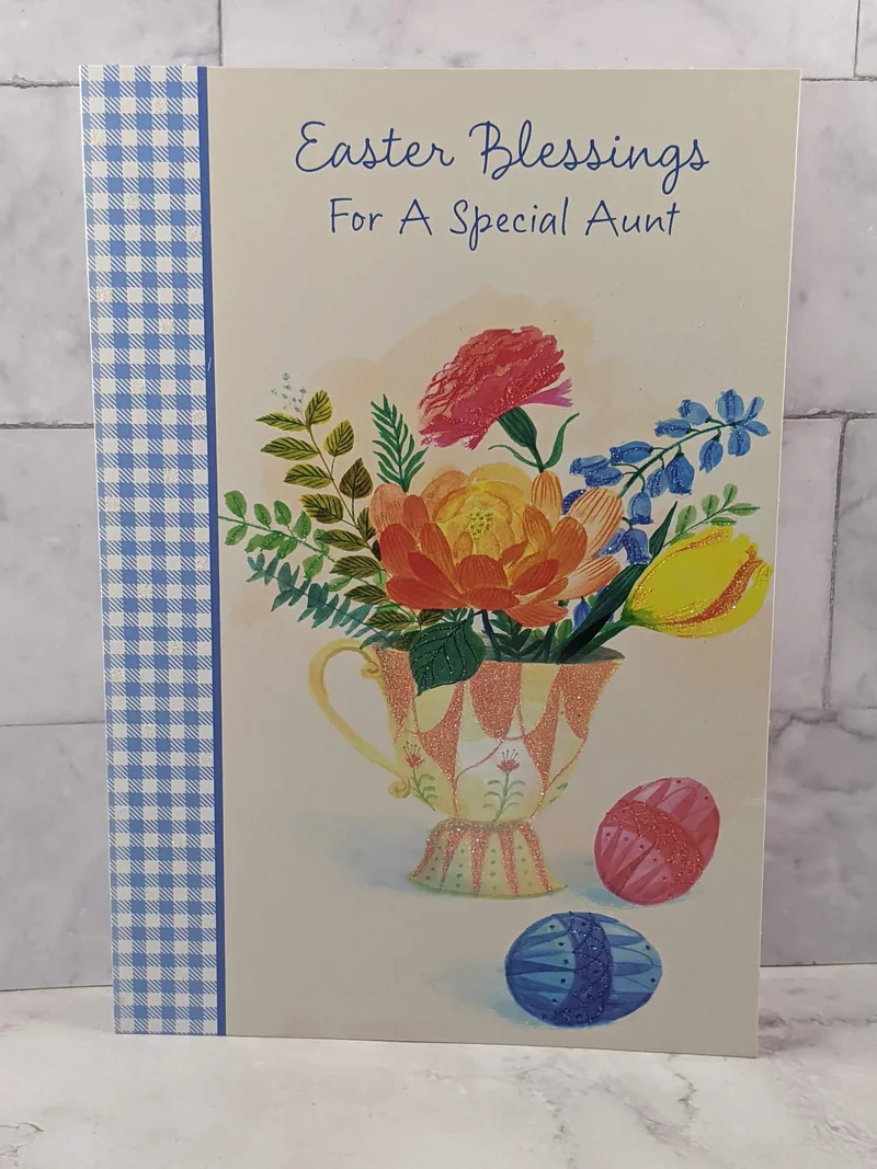Easter Blessings Card for Aunt