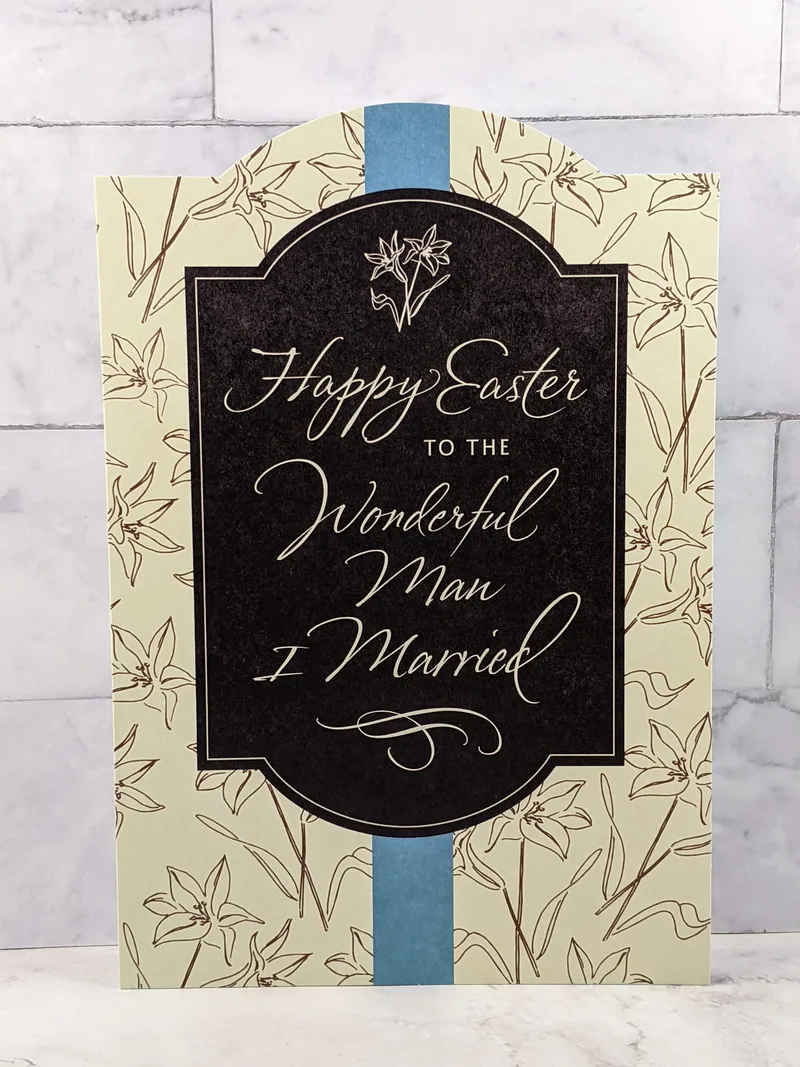 Easter Card for Husband