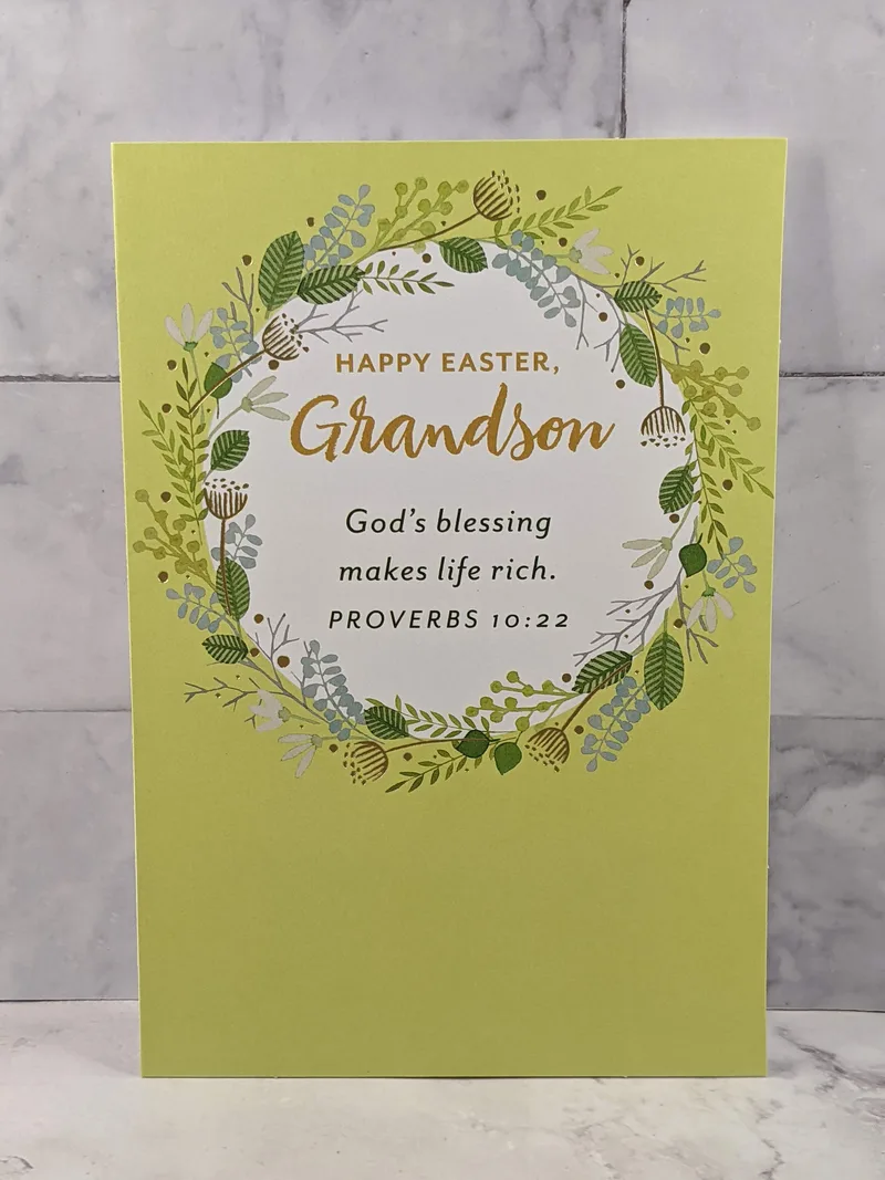 Happy Easter Card for Grandson