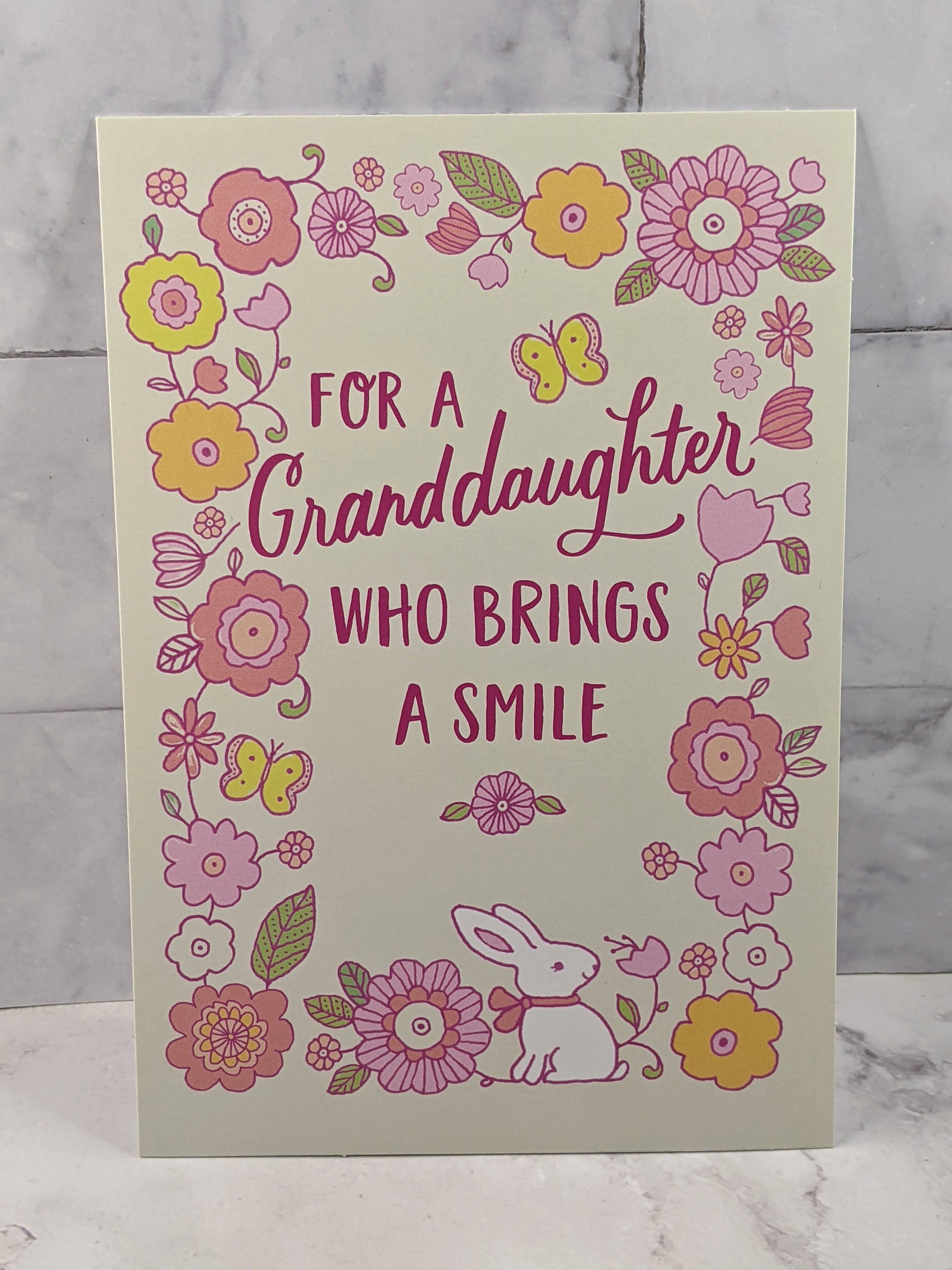 Easter Card for Precious Granddaughter