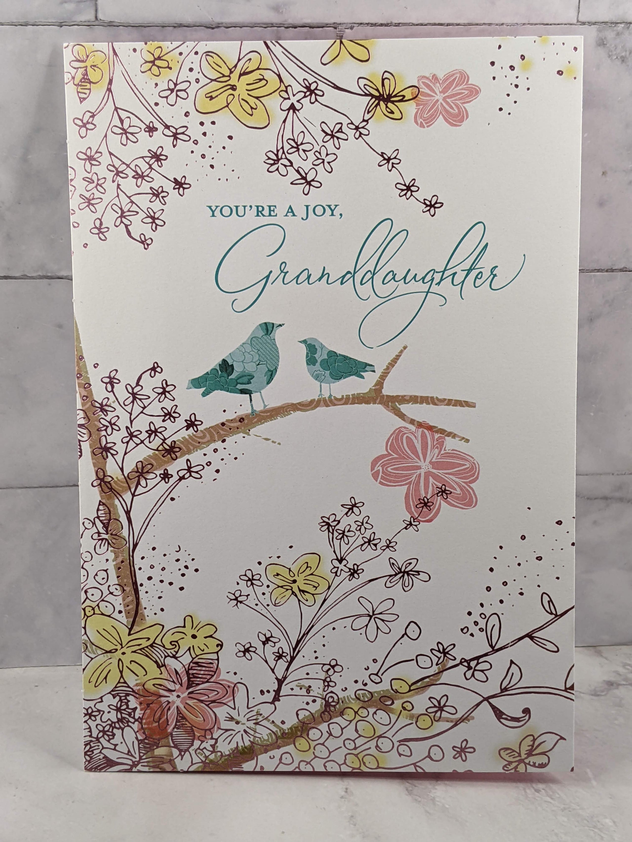 Easter Joy Card for Granddaughter