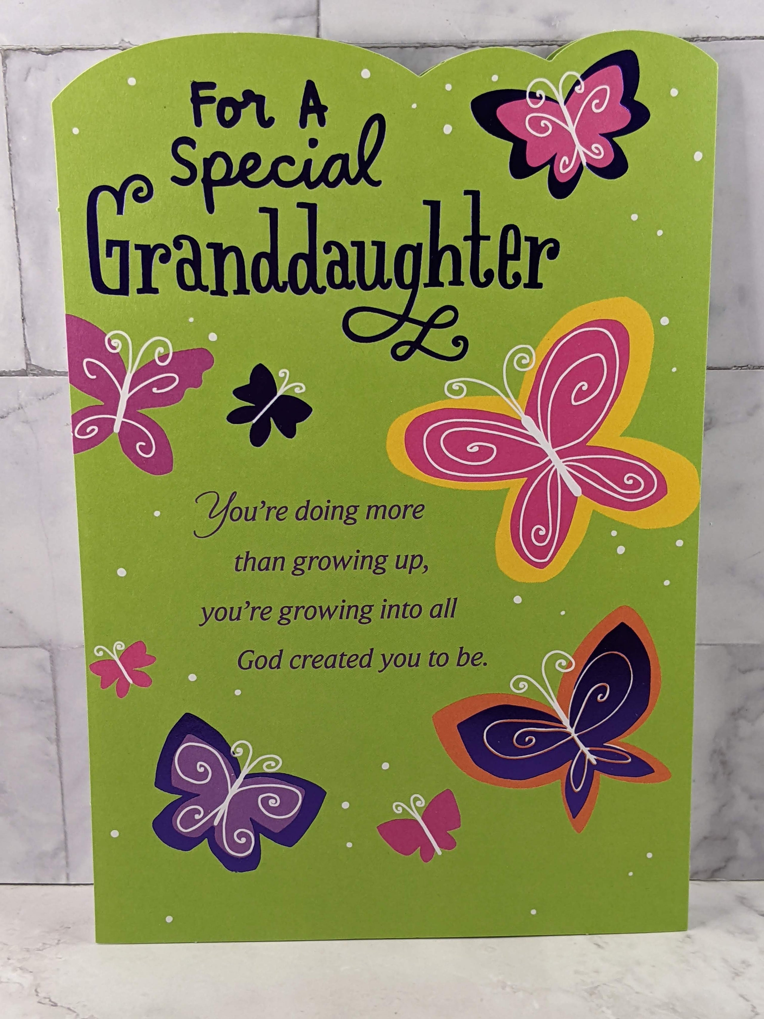 Special Granddaughter Easter Card