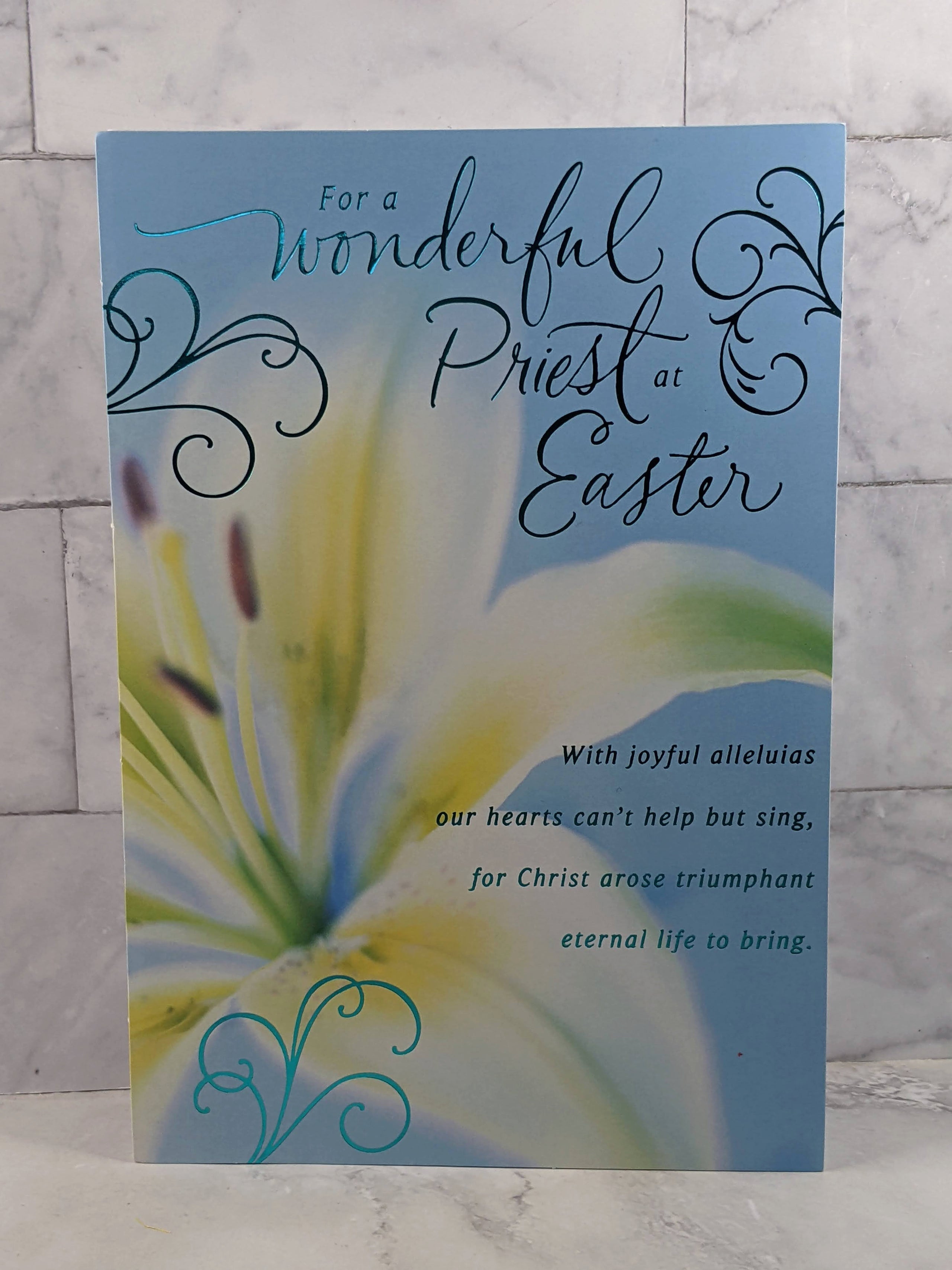 Easter Card for a Priest