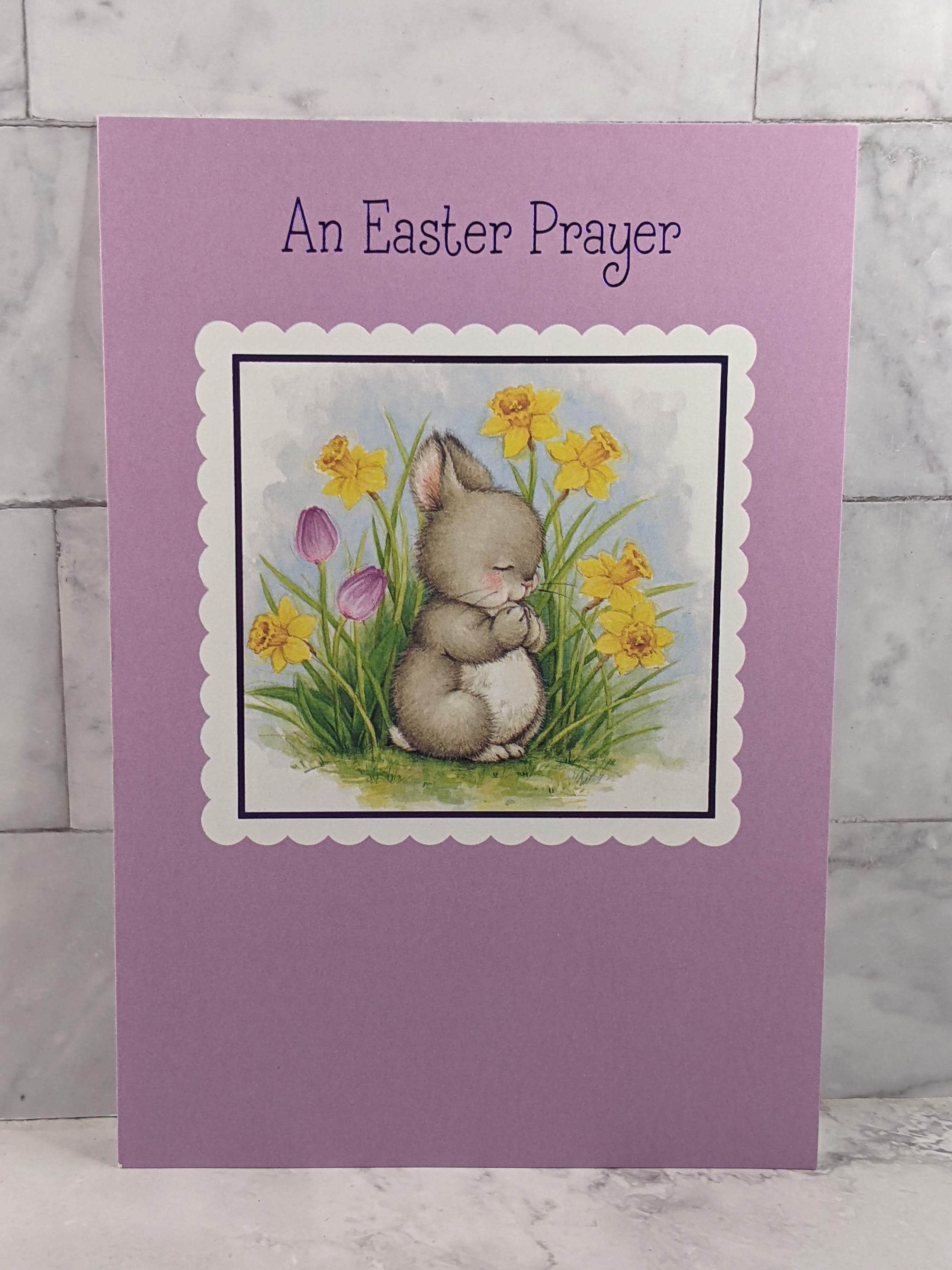 Springtime Prayer Easter Card