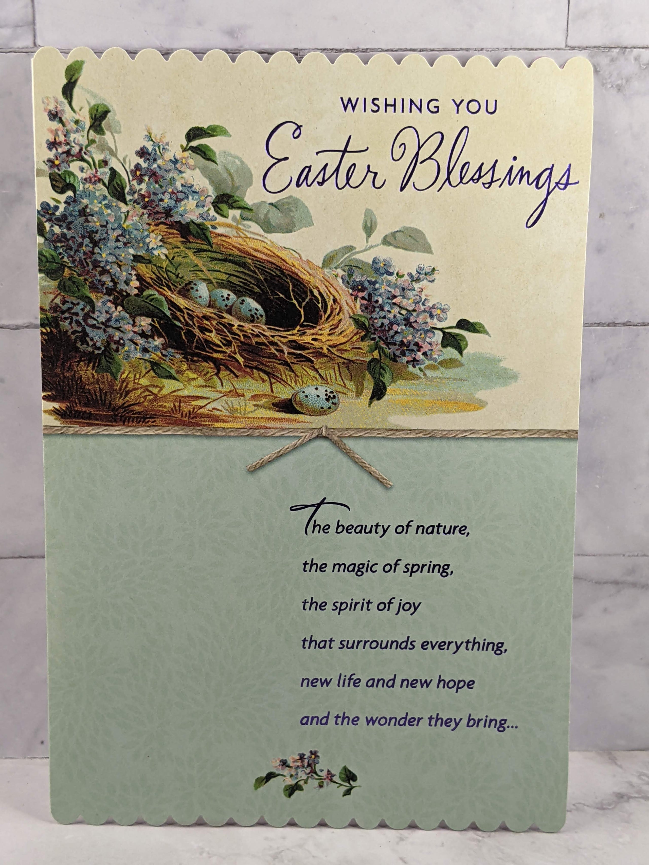 Wishing You Easter Blessings Card