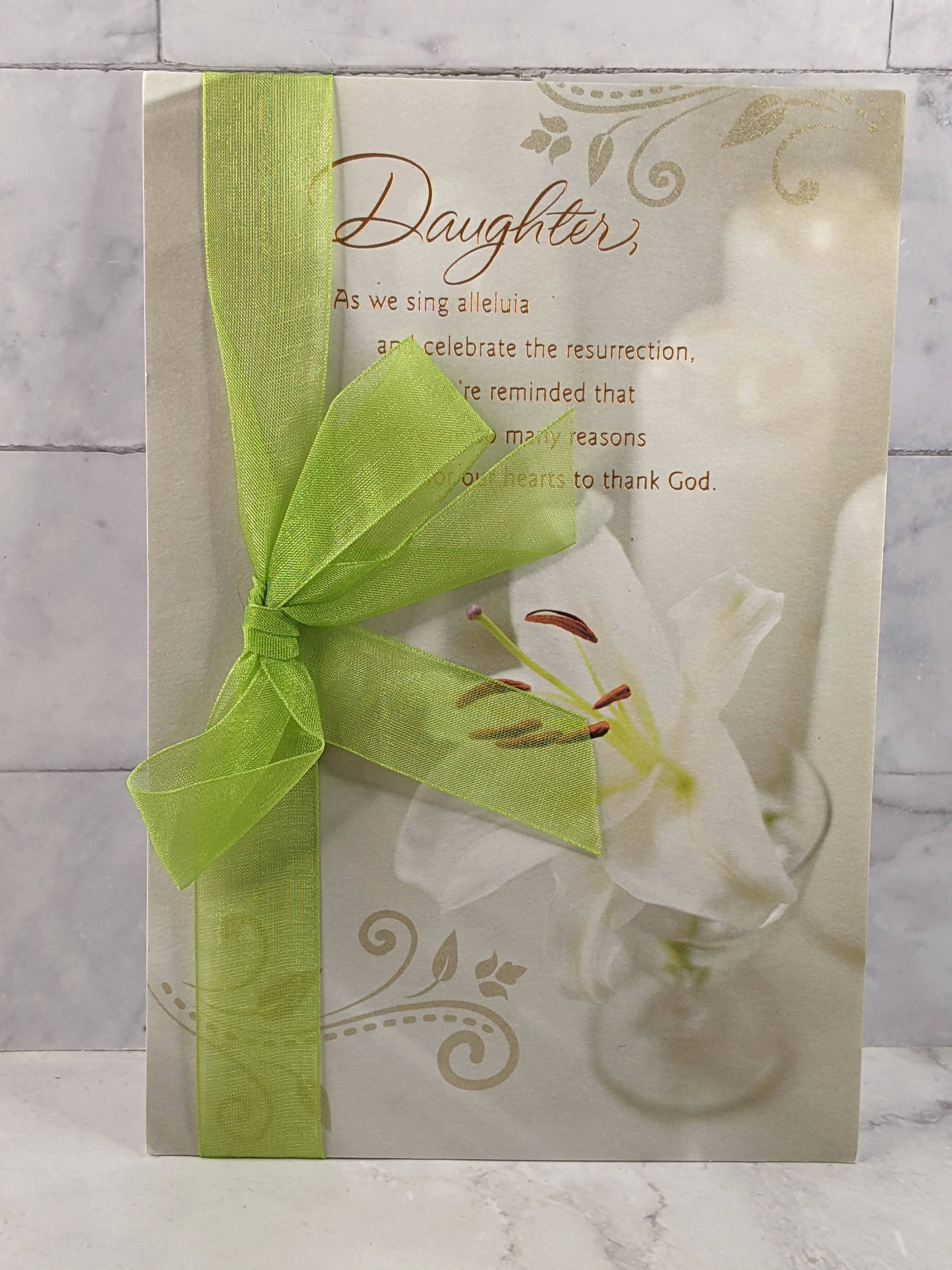 Easter Blessings Card for Loved Daughter