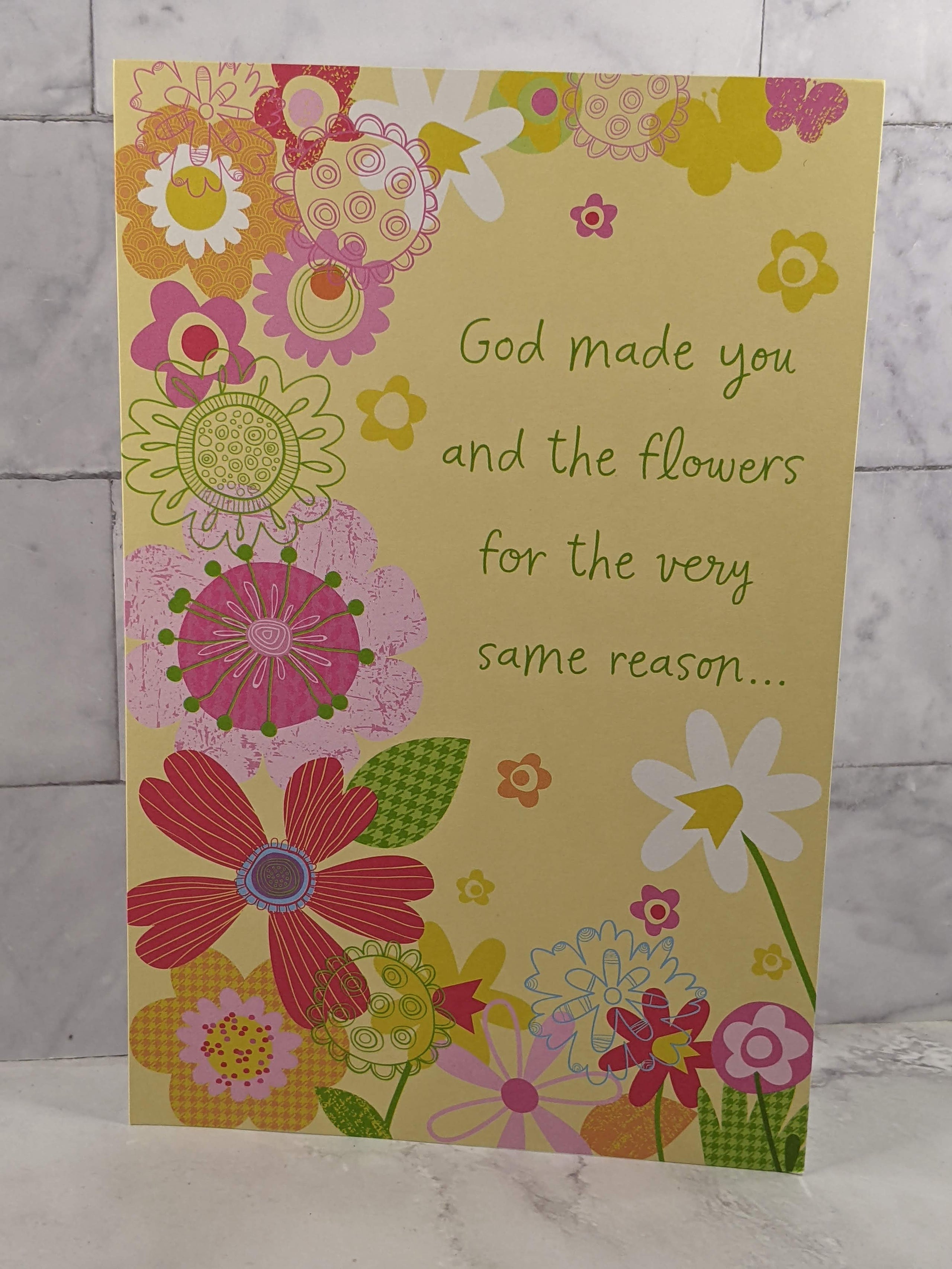 Beautiful World Easter Card