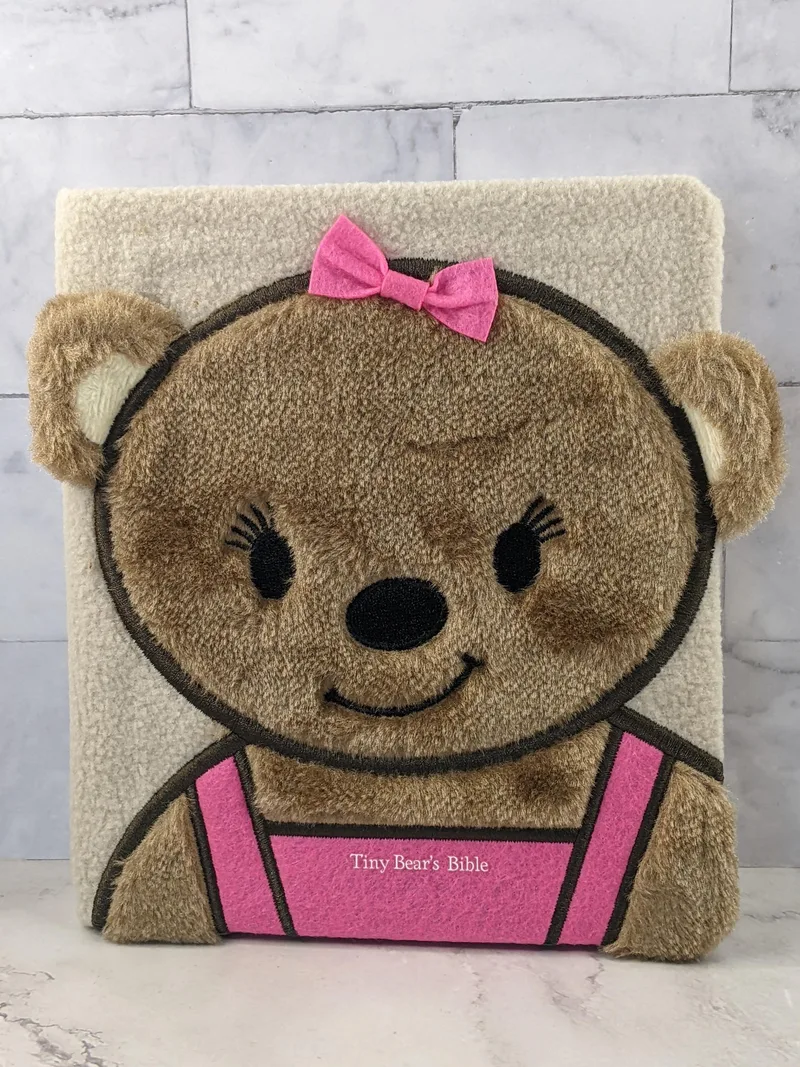 Tiny Bear's Bible - Pink