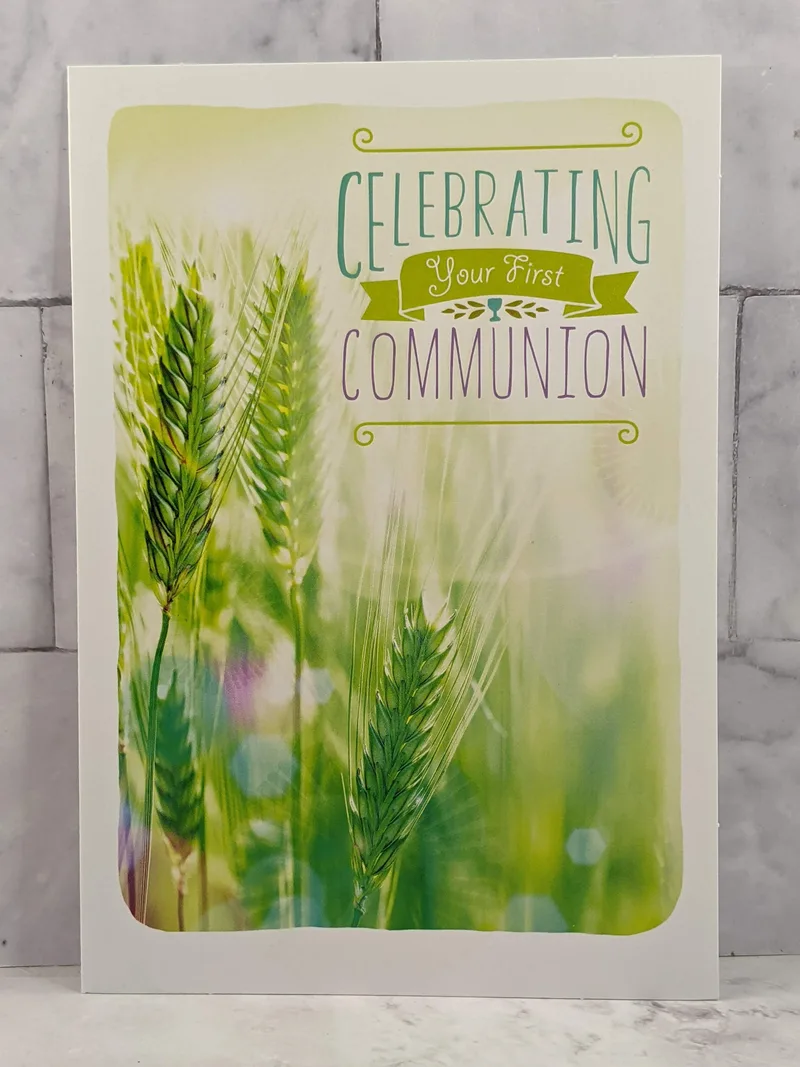 Follow His Way First Communion Card