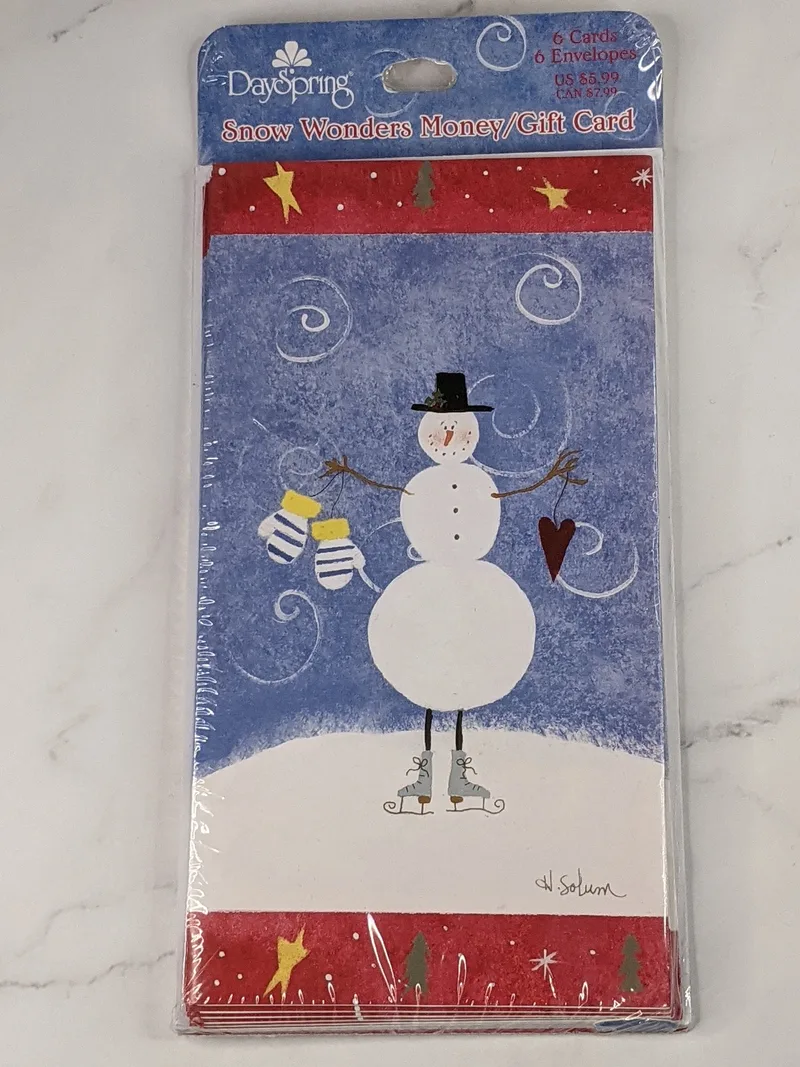 Snow Wonders Money Card Pack