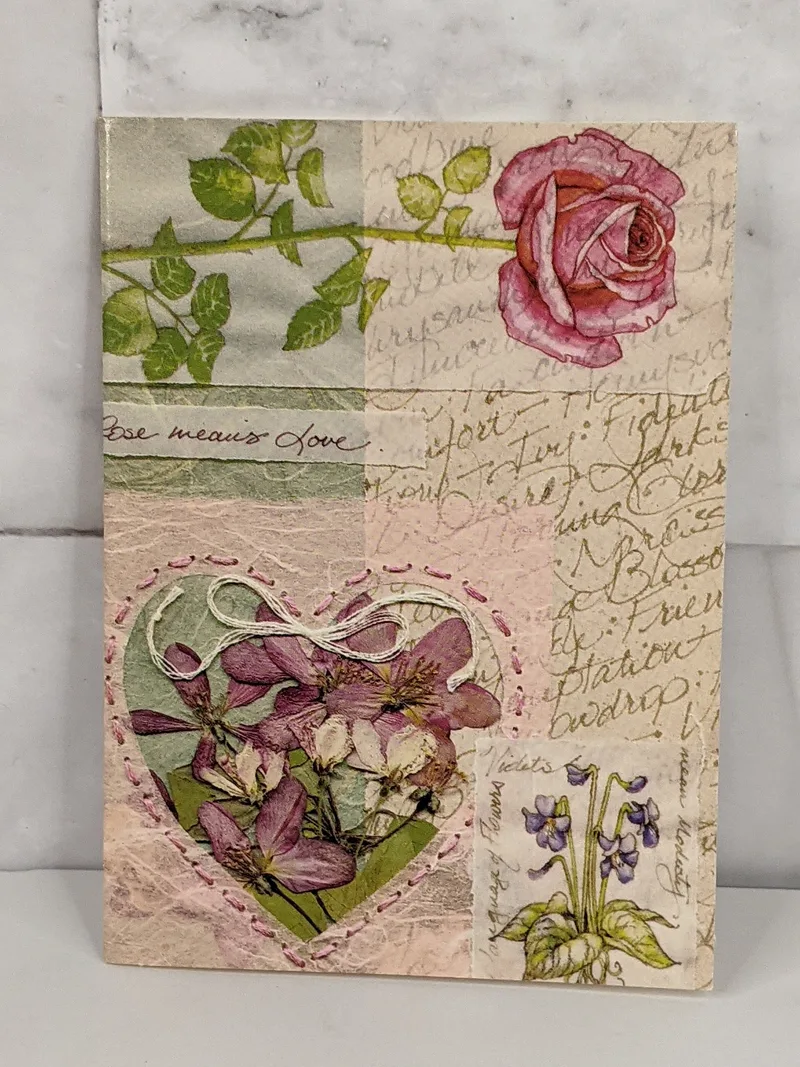 Pack of Mini Floral Notecards