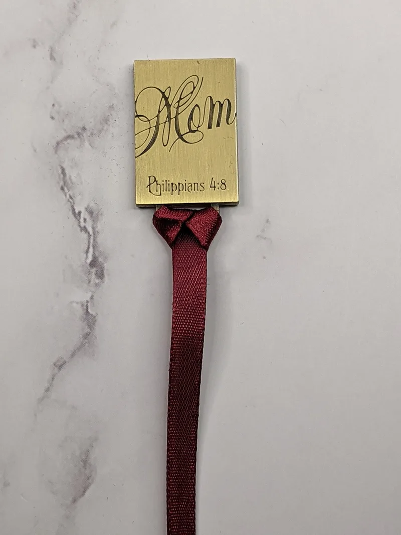 MOM Ribbon Bookmark