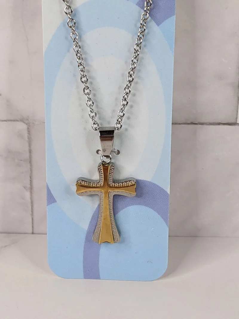 Stainless Cross Necklace for Her