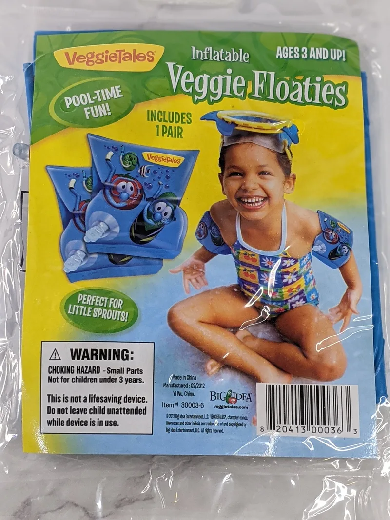 Inflatable Veggie Floaties