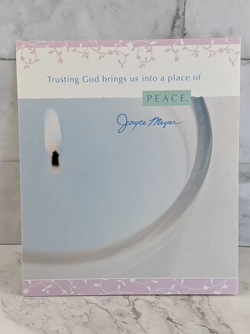 Trusting God Brings Peace