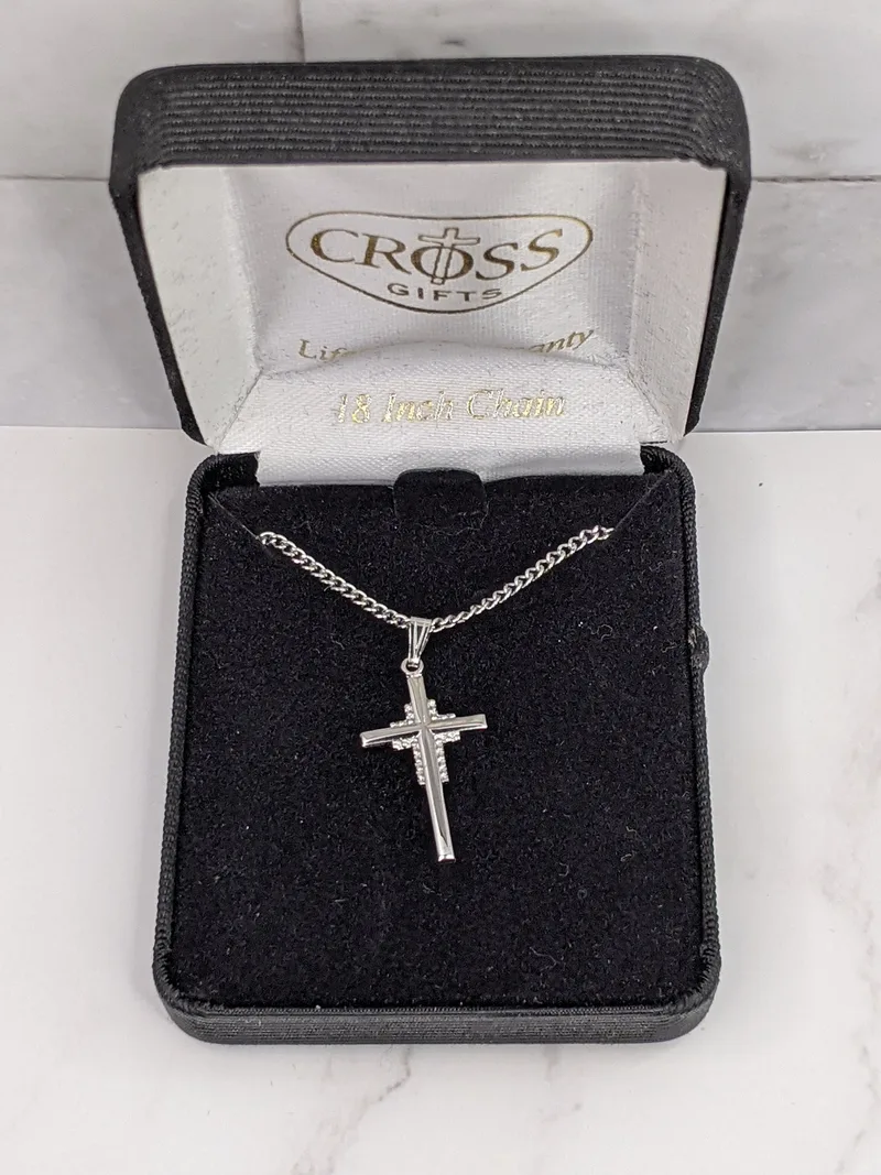 Thin Cross Necklace