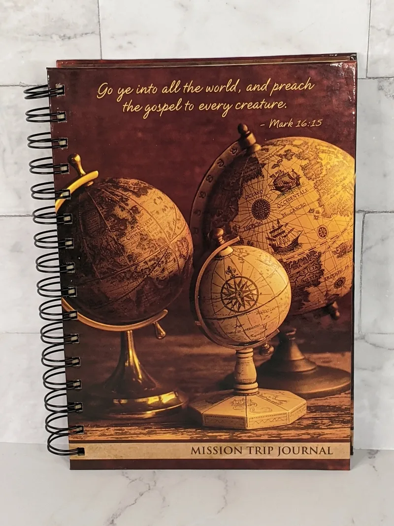 Mission Trip Spiral Journal