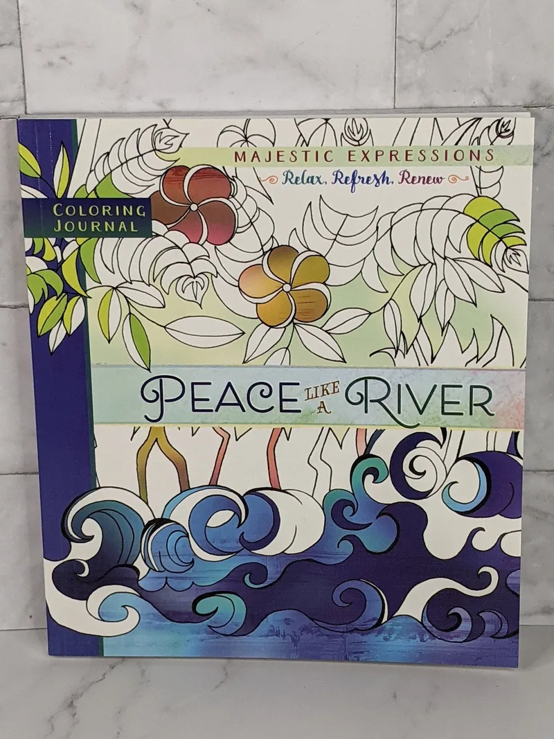Peace Like a River Coloring Journal