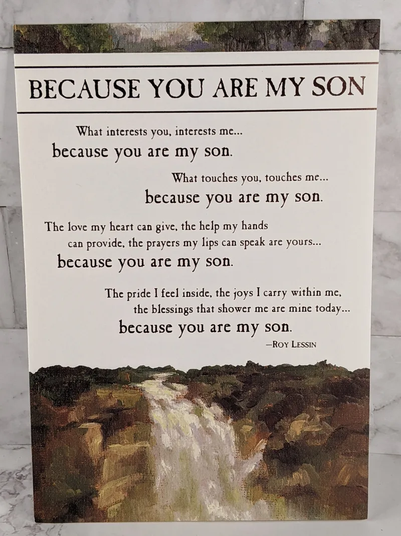 My Son on Father's Day