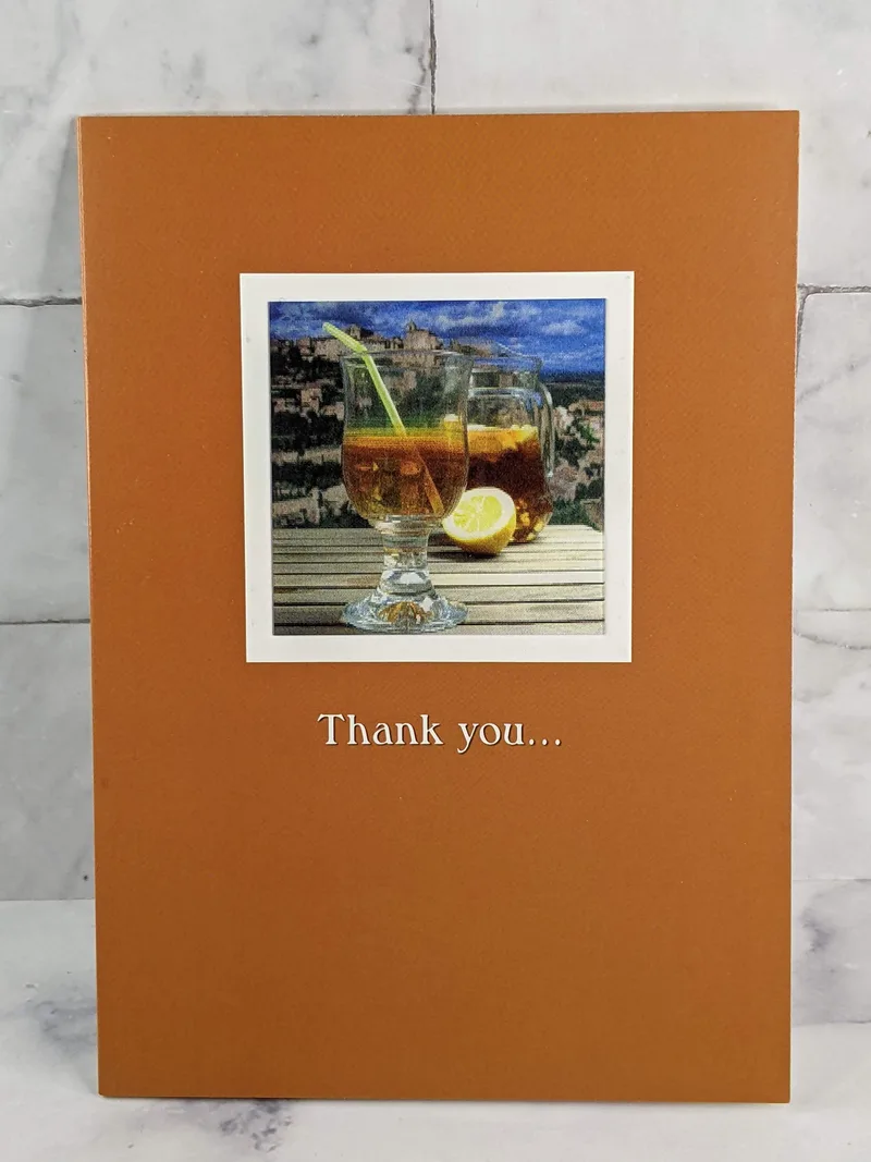 Refreshed Spirit Thank You Card