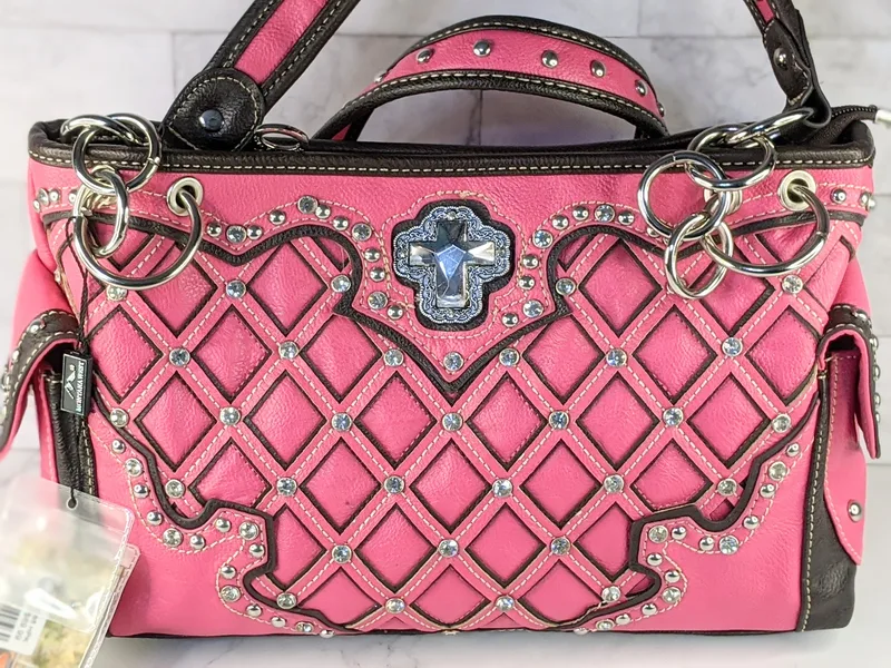 Pink Cross Purse (Imperfect)