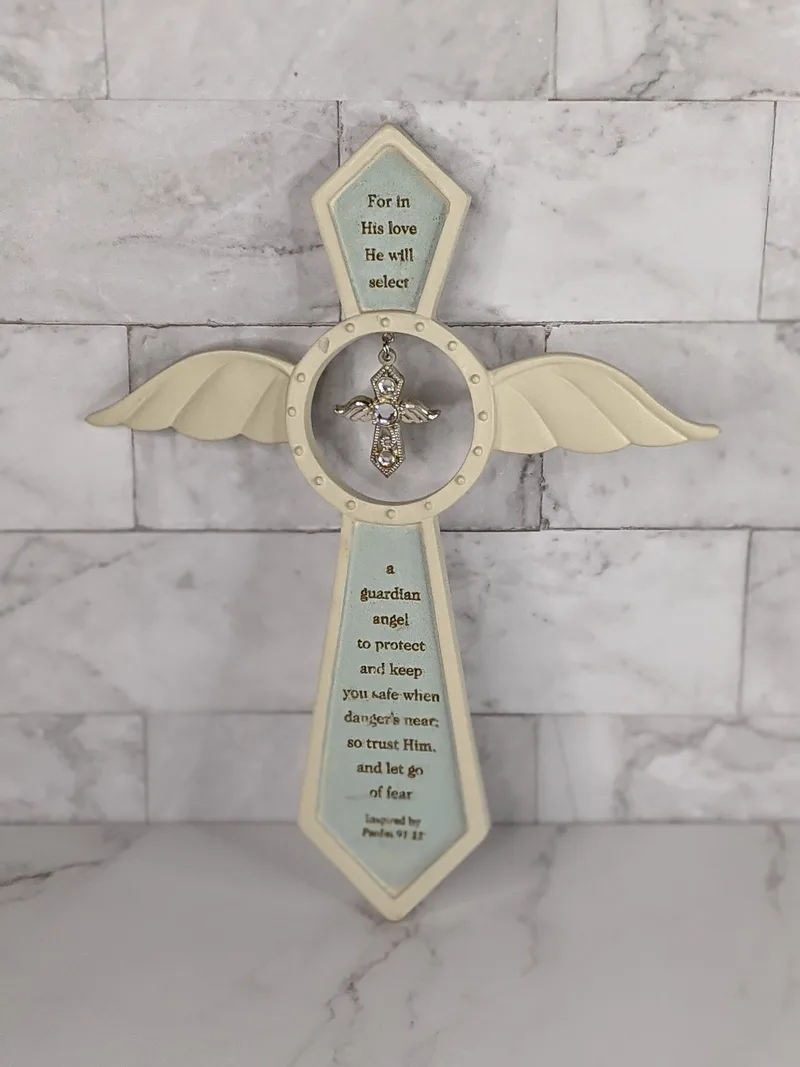 Psalm 91:11 Angel Cross