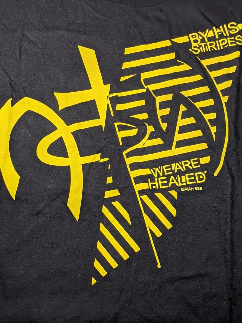 By His Stripes T-Shirt