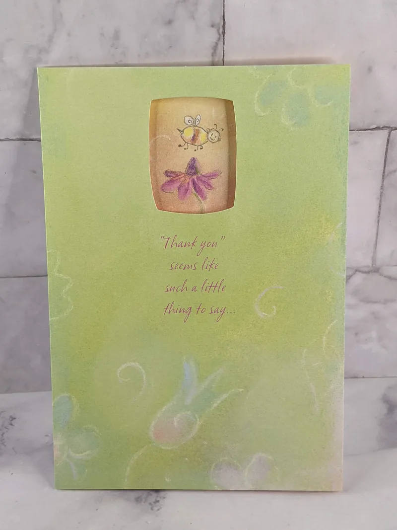 Blessed My Life Card - Thanks