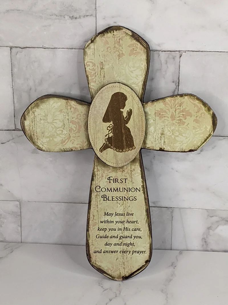 Girl Communion Cross
