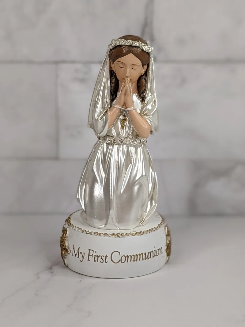 First Communion Girl Figurine