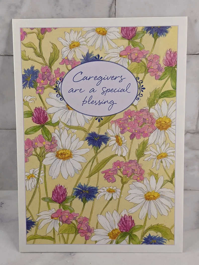 Caregiver Blessing Card