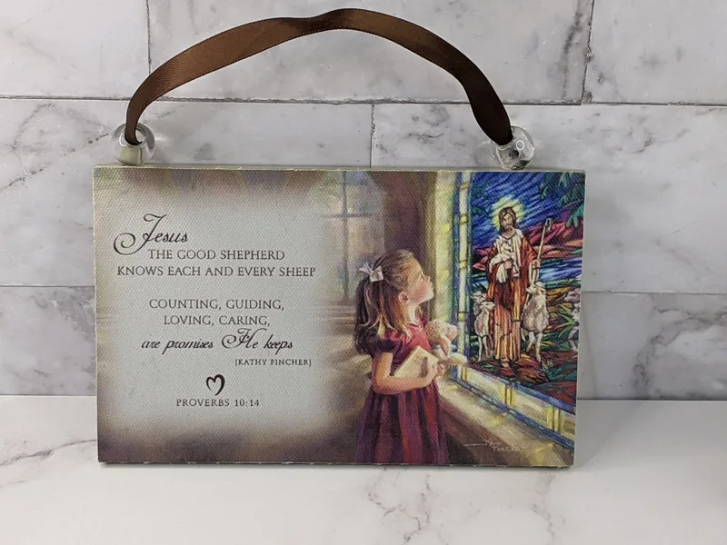 Proverbs 10:14 Quote Plaque