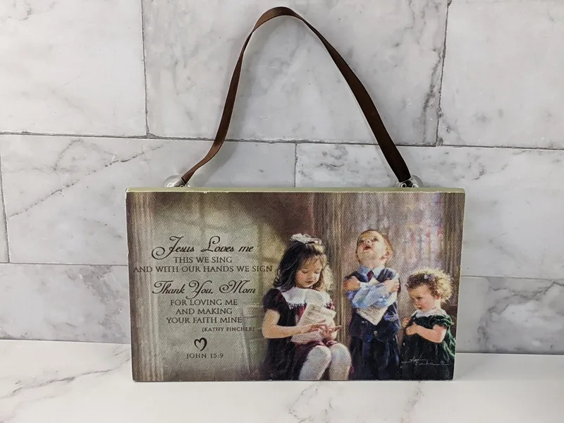 John 15:9 Quote Plaque