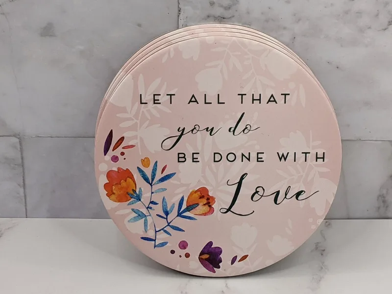 Love Inspirational Coasters