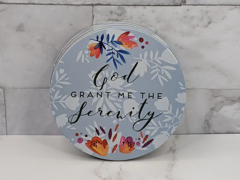 Serenity Inspirational Coasters