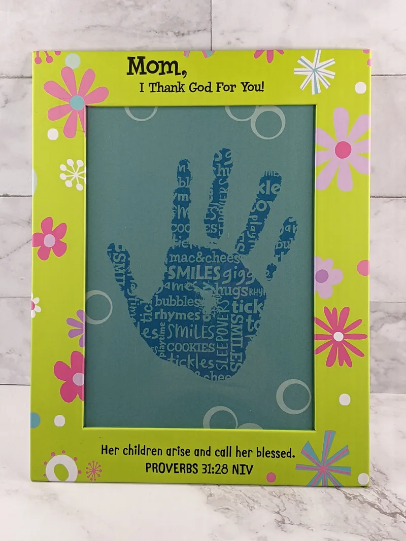 Mom Frame - Add Child's Handprint