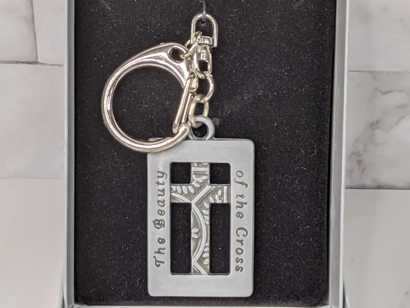 Beauty of the Cross Keyring