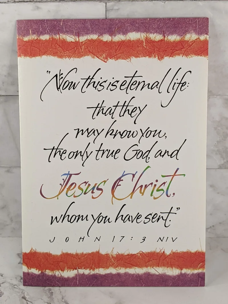 Eternal Life Easter Card