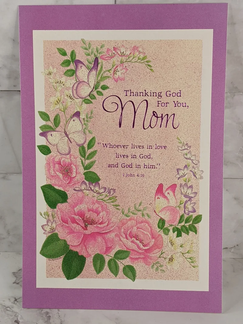 Thank God for Mom at Easter