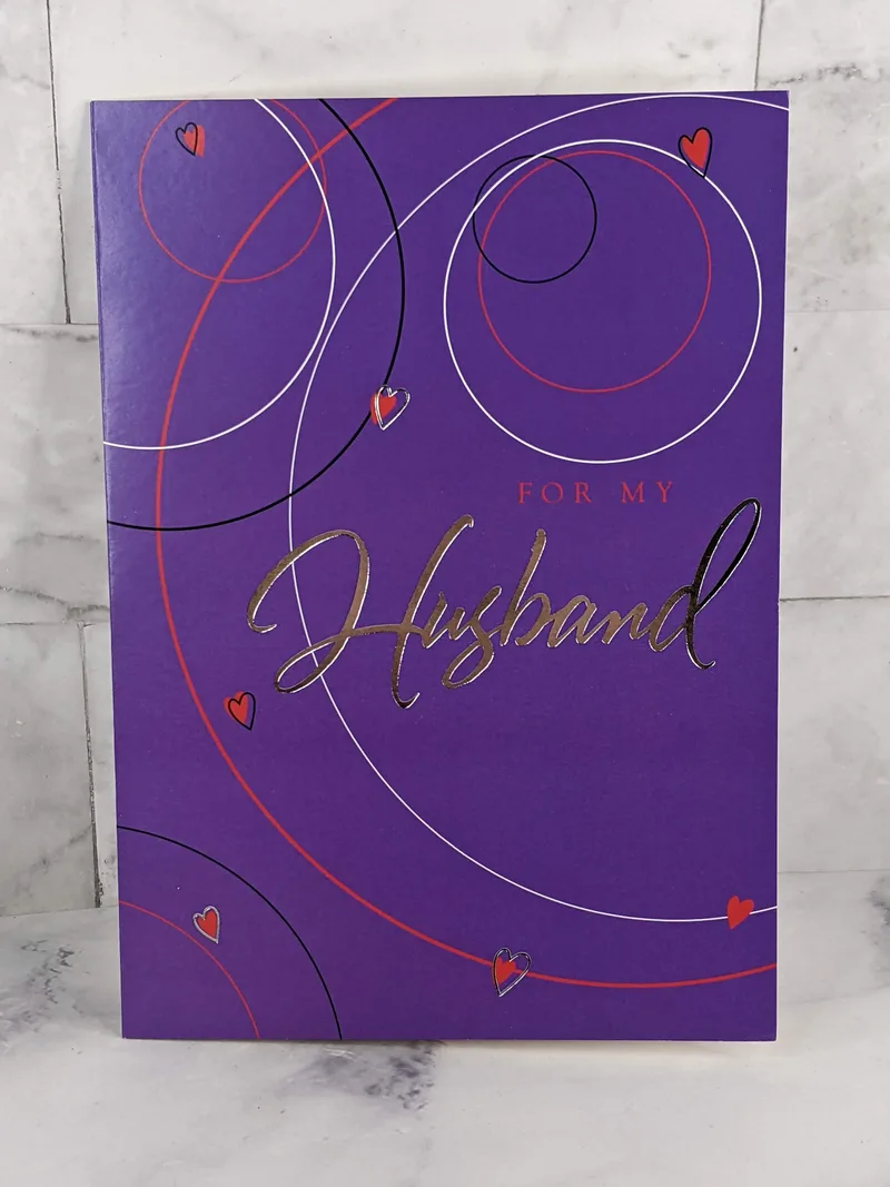 My Husband Happy Valentine's Day Card