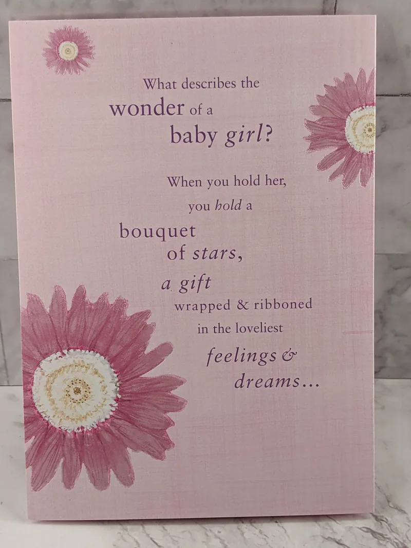 Wonder of a Baby Girl