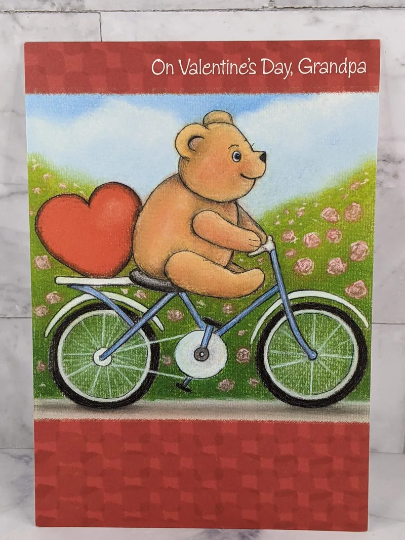 Valentine's Day Best Grandpa Card