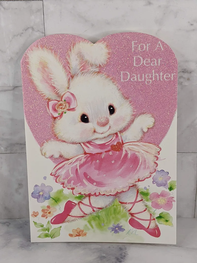 Dear Daughter Happy Valentine's Day Card